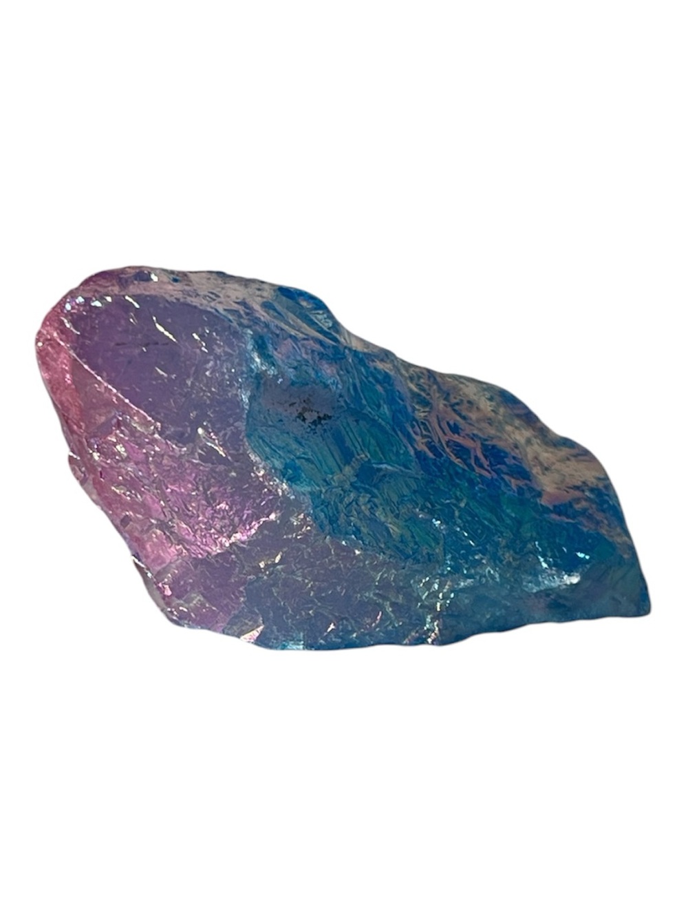 Iridescent Aura Blue & Pink Decorative Quartz